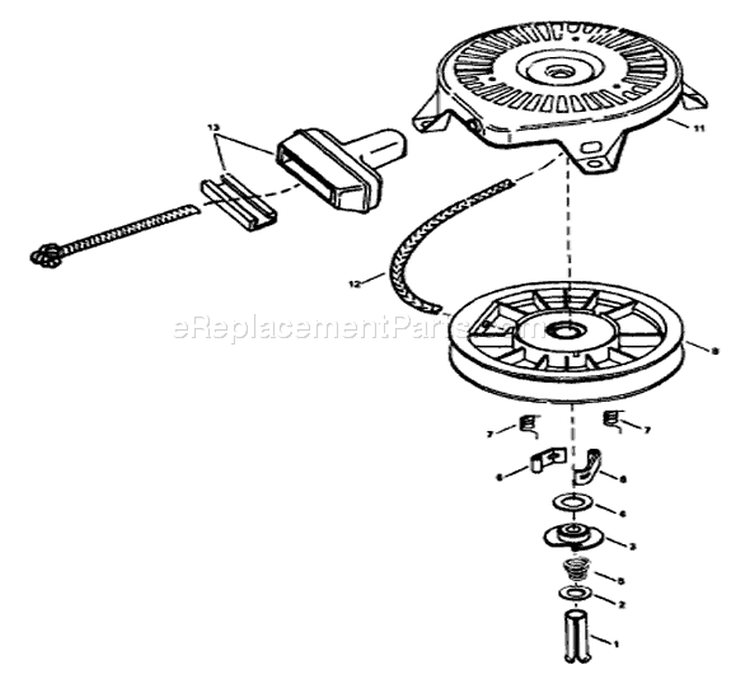 Page C Diagram and Parts List for 9450-0  Briggs and Stratton Generator